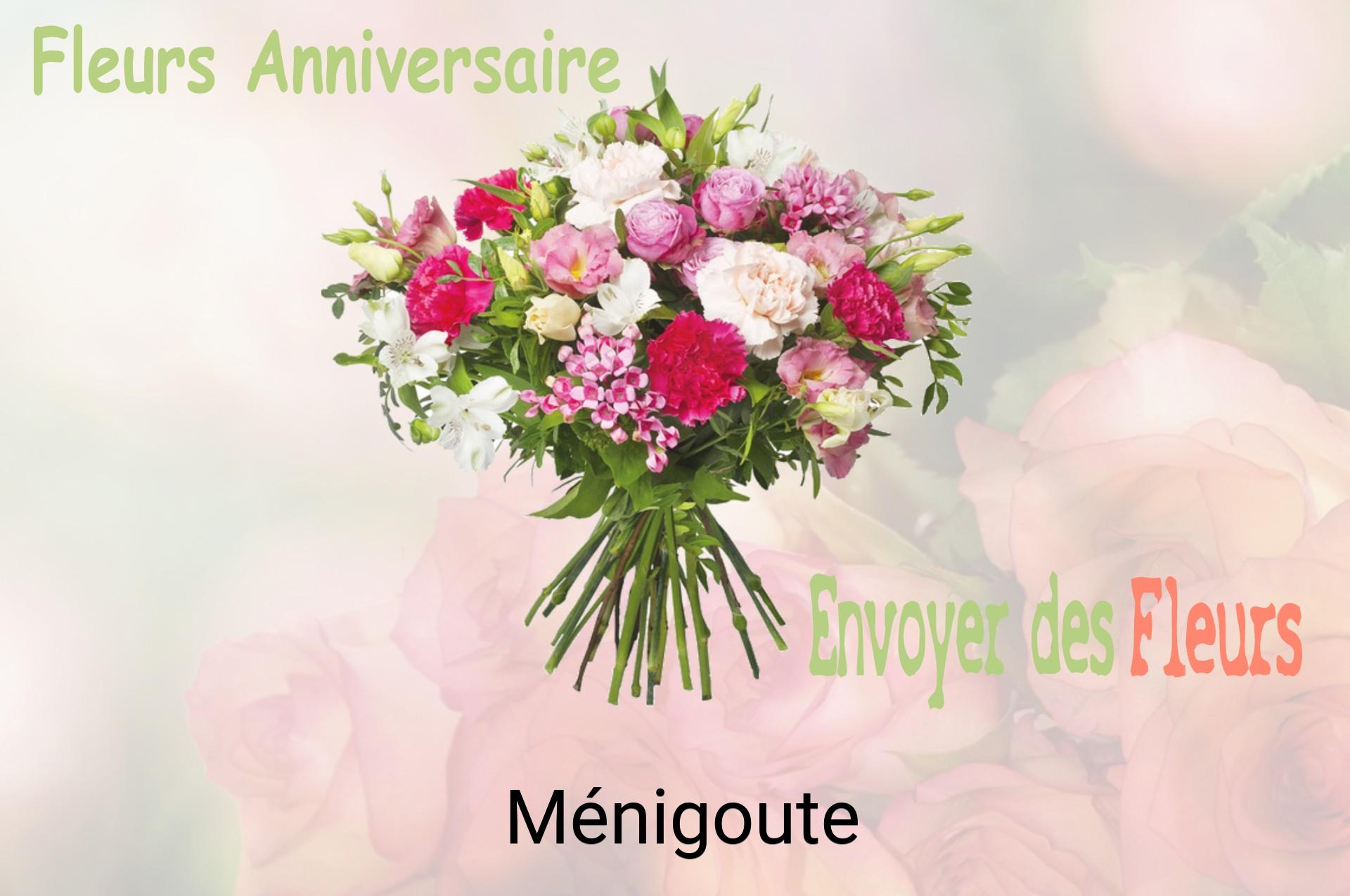 Bouquet de fleurs d’anniversaire livré à Ménigoute
